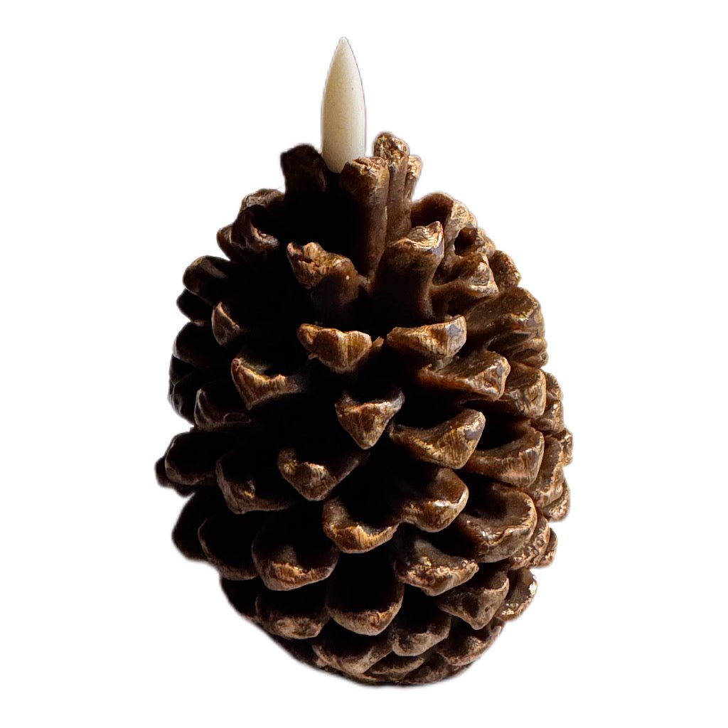 LED Kerze Lumière Warmweiß 8,5 x 8,5 x 11,3 cm von Exner - JP Lifestyle & More
