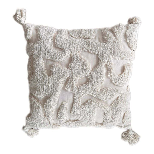 Luxuriöses Wohnkissen Olivia in Cremeton von Homeexklusive - JP Lifestyle & More