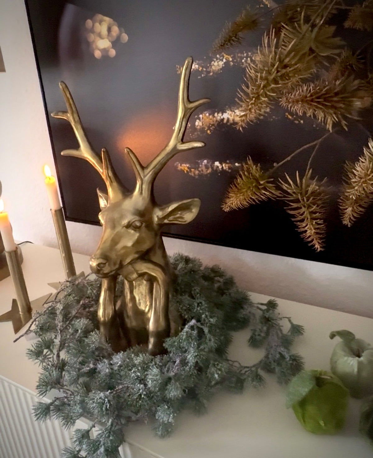 Piniengirlande Frostig ca.1,80 m HBX Natural Living - JP Lifestyle & More