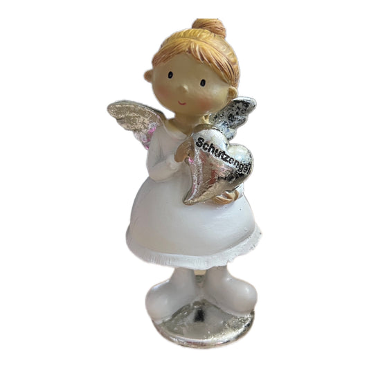 Schutzengel Figur mit Herz 12 cm - JP Lifestyle & More