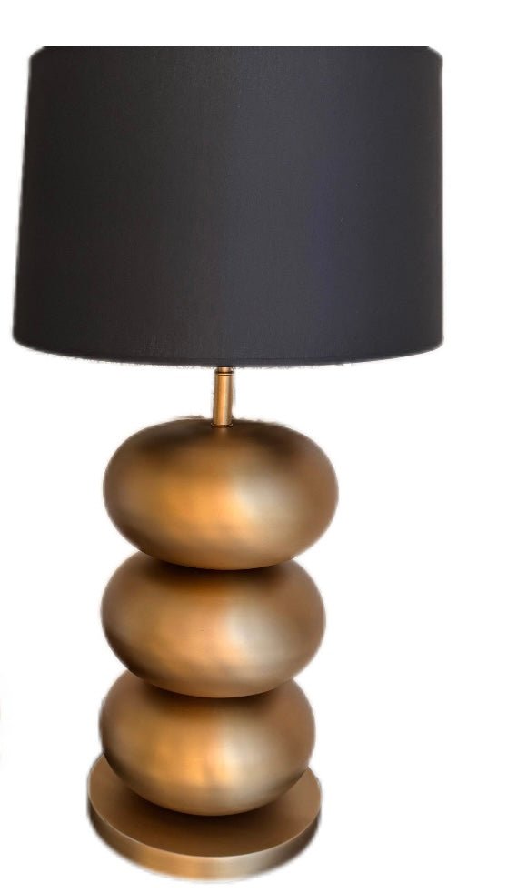 Tischlampe in Frozen Gold mit von Colmore 56 cm - JP Lifestyle & More