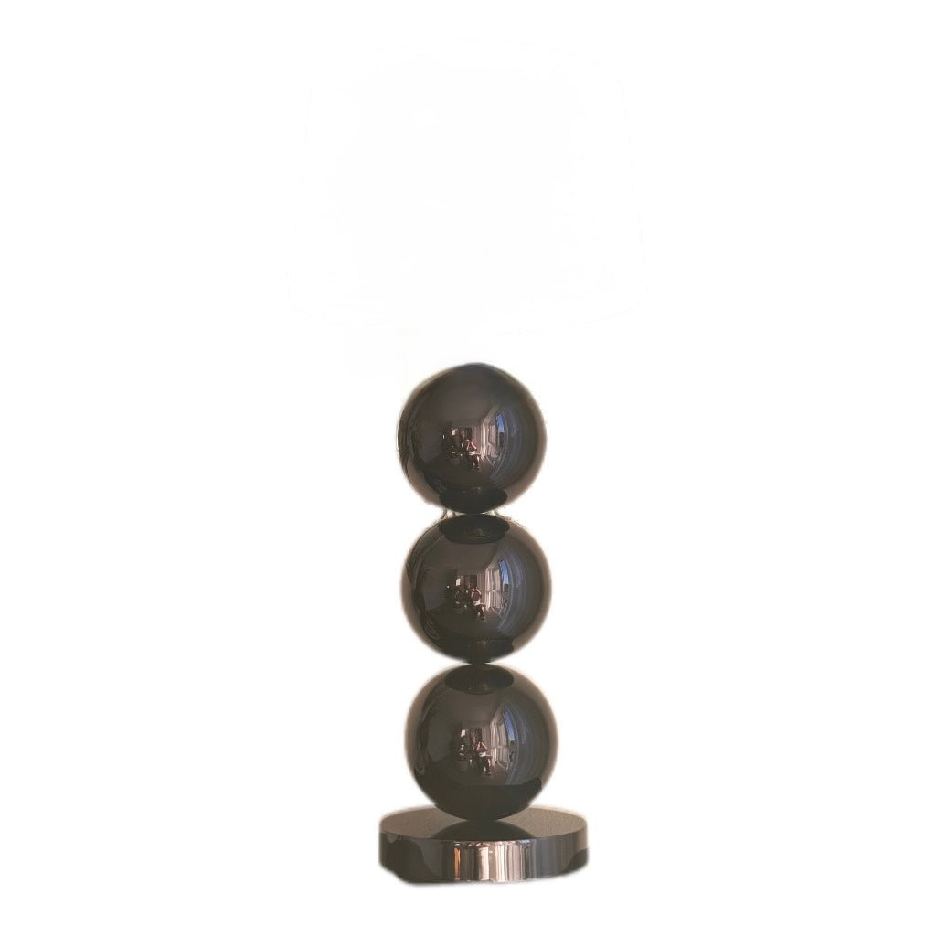 Tischlampenfuss Kugelform in Schwarz Hochglanz von Colmore - JP Lifestyle & More