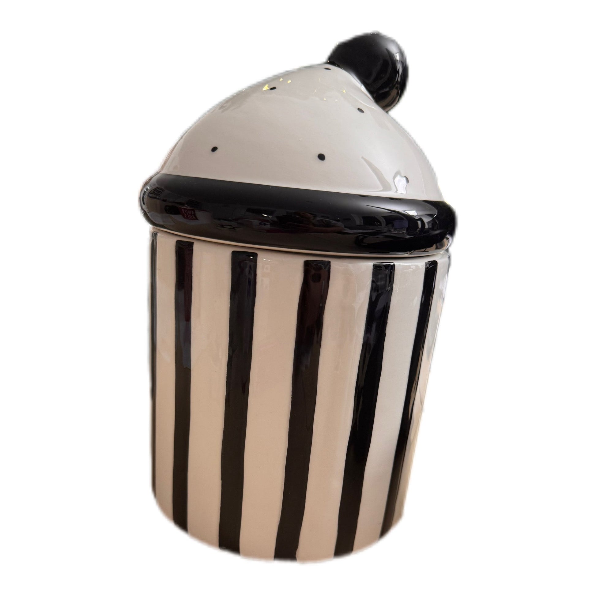 Weihnachtsdose XOXO schwarz/weiß von Exner ca. 25 cm - JP Lifestyle & More