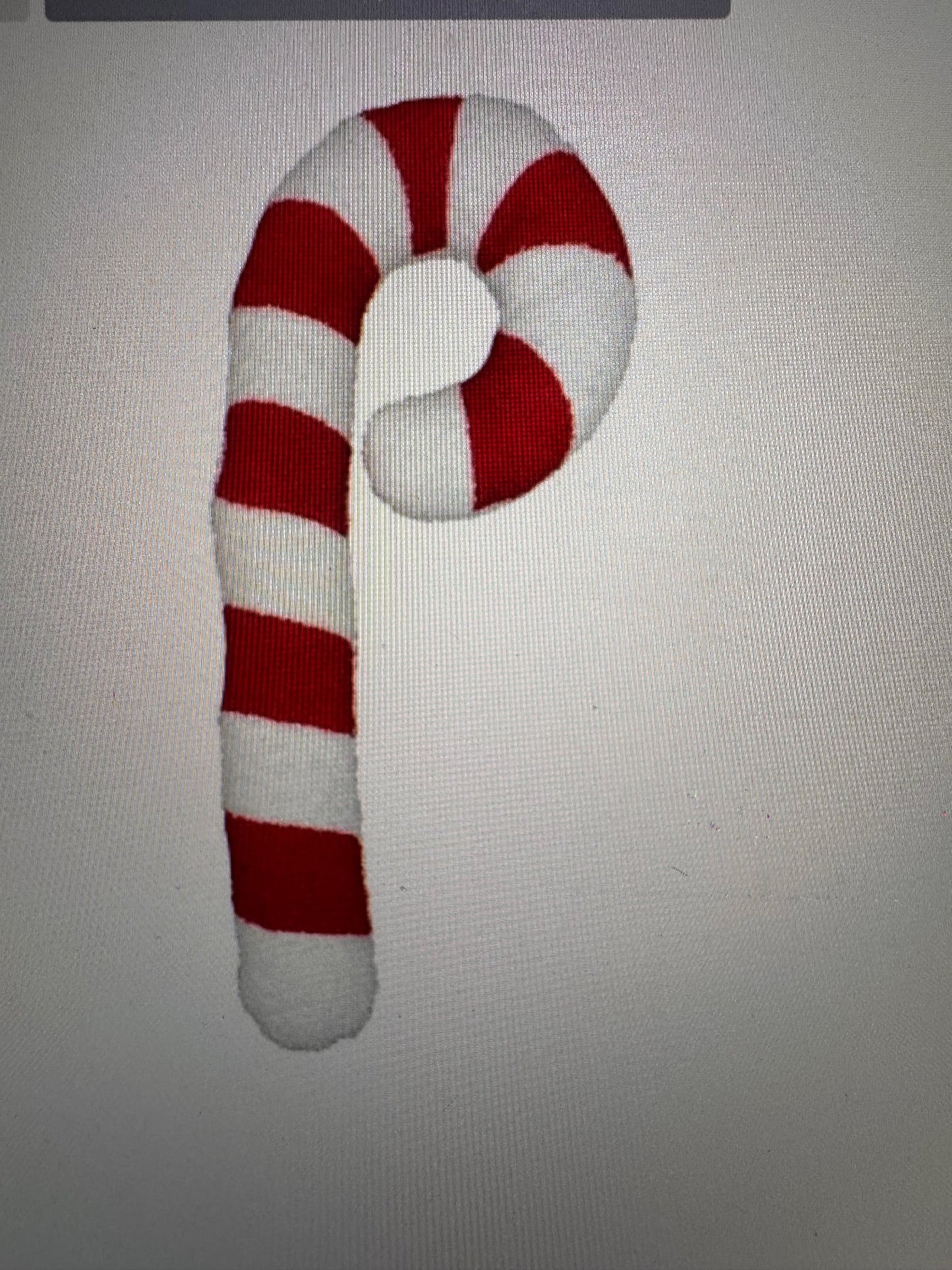 Zuckerstange Kissen in Rot/Weiß von Exner - JP Lifestyle & More